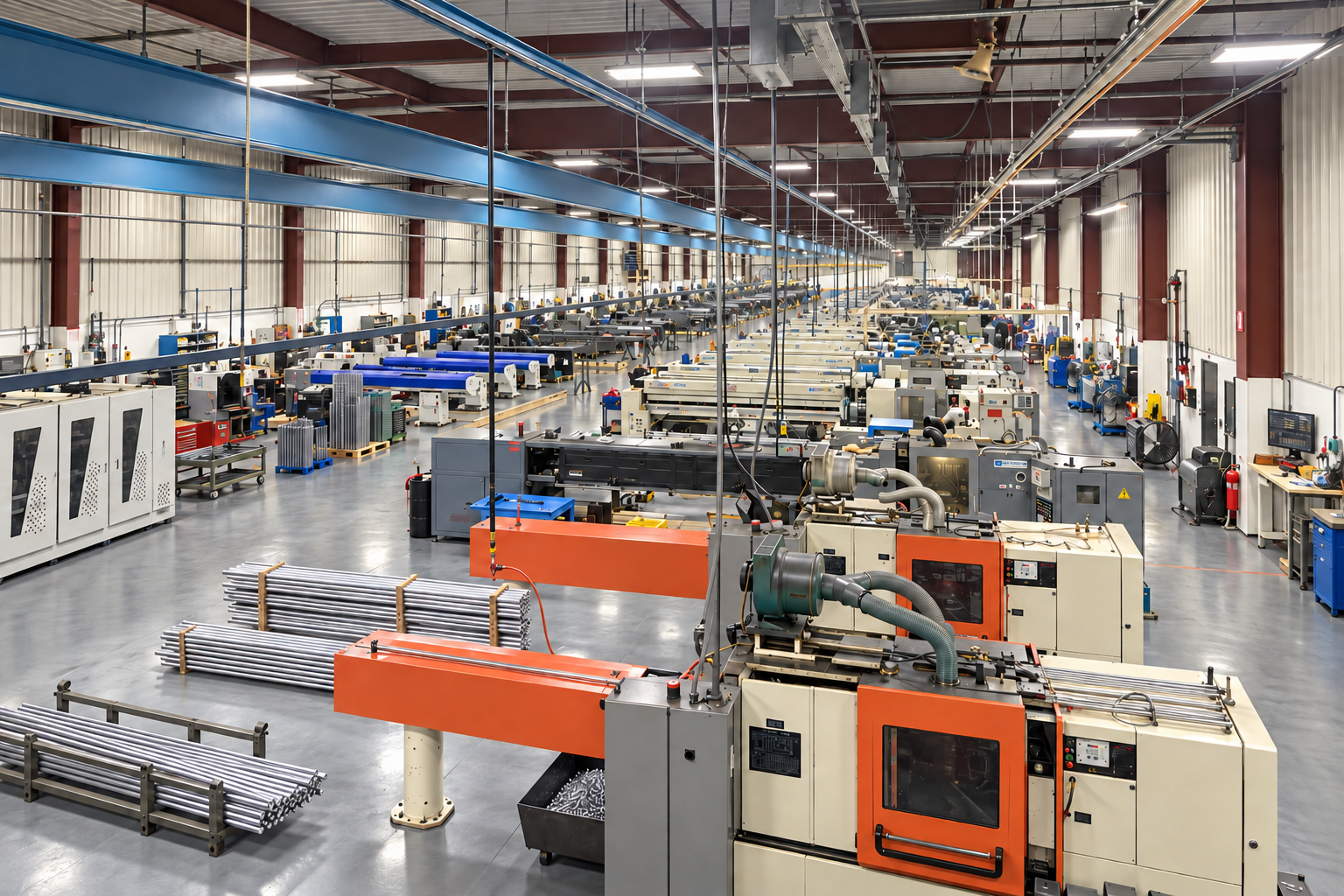 Photo-based visualization of Liberty's production floor